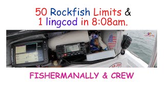 Nonstop action @ South Reef Pescadero| Rockfish fishing.