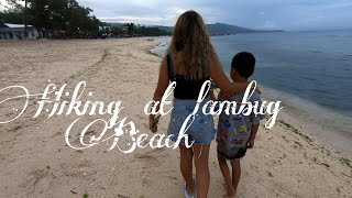 HIKING @Lambug beach||PUBLIC BEACH IN BADIAN