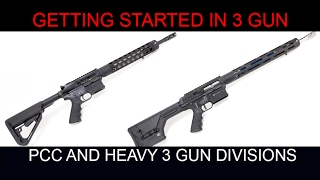 Getting started in 3 Gun; 3 Gun Nation PCC and Heavy Divisions