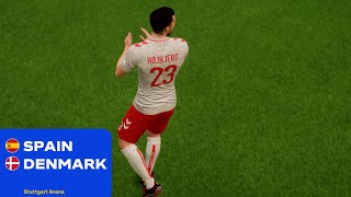 EA FC 24 | Spain v. Denmark | UEFA EURO 2024, Quarterfinals