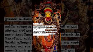 வாராஹி தியான ஸ்லோகம் #வார்த்தாளி #srivarahiammanhistoryintamil #devotionalsongs #varahiamman108potri