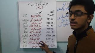 pak studies 10th unit 5 hukamrano k advar e hakomat