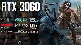 Тест RTX 3060 в 10 играх! Ультра + DLSS "Качество"