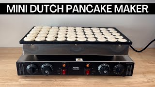 Mini Pancake Maker - Cute & Delicious Pancakes in Large Numbers!