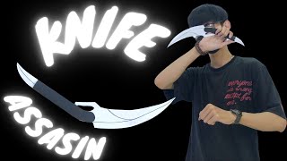 How To Make A Paper Assasin Knife - Easy Paper Assasin Knife