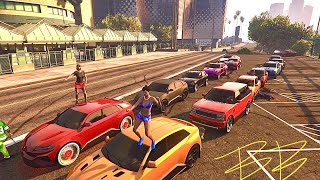 GTA 5 ONLINE CAR MEET! PS4