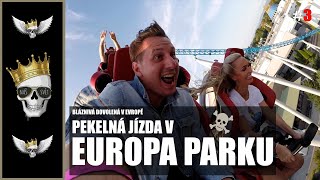 Řádíme v ZÁBAVNÍM PARKU EUROPA PARK - Bláznivá dovolená v EVROPĚ 2021 ☠️ Vlog #3 | 4K