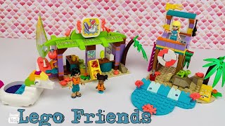 LEGO Friends - 41710 - Surfschule - Beach Fun - Stop Motion - Unboxing - speed build