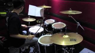 OVERATED ROCKSCHOOL DRUMS GRADE 3  (Drum covered by panda yeung)