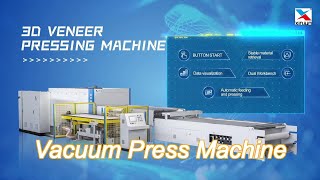 automatic vacuum press negative and positive membrane machine 380v 50hz 3ph