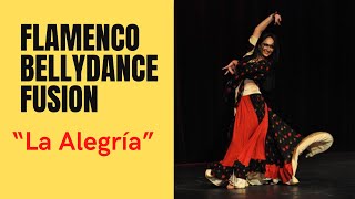 Flamenco Bellydance Fusion “La Alegría” Yana Maxwell