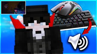 Keyboard & Mouse Sounds ASMR (Handcam) v2 | Hypixel Bedwars