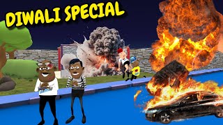 Diwali special kala kaddu comedy video || new funny video || desi comedy video || gora kaddu comedy