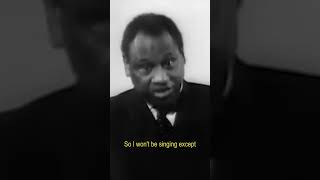 Paul Robeson: No Pretty Songs, Gentleman