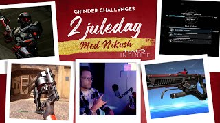 2 Juledag med Nikush på den Halo Infinite - CHALLENGE GRiND! 🔥🎧