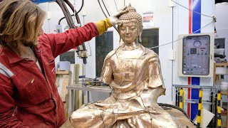 Preparing metal statues - part 2