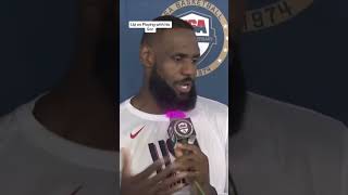 LeBron James Speaks Out for the First Time About Playing with His Son Bronny