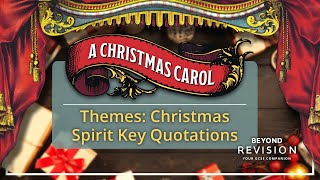 A Christmas Carol Themes: Christmas Spirit - Key Quotes