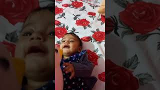 Gundi Ki Penguin.. tuk tuk tuk tuk... #baby #babylaughs #babygiggles #minivlog