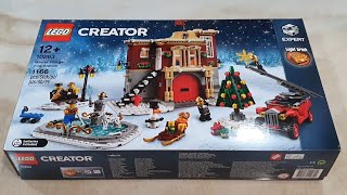 LEGO Creator Expert Winter Village Fire Station 10263 | Speed Build