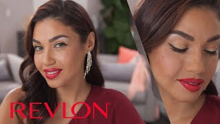 The Metallic Red Lip - The Classic Hollywood Look Revisited Feat. Eman | Revlon