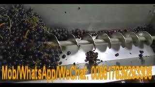 Grape Stemming Machine