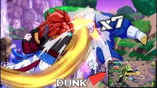 [ DBFZ ] 7 Gut Punches AND 1 DUNK - SS4 Gogeta 2H ToD #dbfz