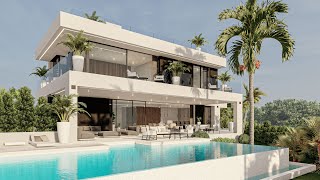 New Modern Villa in Golden Mile Marbella