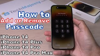 How to Add or Remove Passcode on iPhone 14, iPhone 14 Plus, iPhone 14 Pro/Max/Mini (Set Lock Screen)