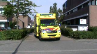 A1 Ambulance 08-124 Fanfarestraat Nijmegen