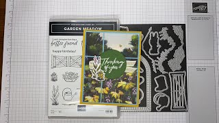 Stampin’ Up! Garden Meadow Thinking Of You Card Tutorial