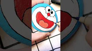 Doraemon stone art | 3d art zone #shorts #shortsfeed #youtubeshorts