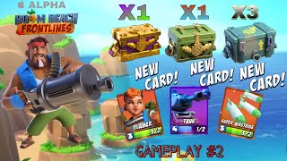 Box Opening and HEAVY Gameplay | Boom Beach Frontlines