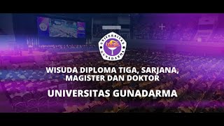 DIES NATALIS KE-43 & WISUDA UNIVERSITAS GUNADARMA | Kamis, 10 Oktober 2024 - Sesi 2