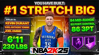 THE #1 STRETCH BIG BUILD IN NBA 2K25!