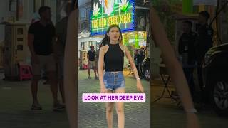 LOOK AT HER DEEP EYE… #gurujiinaction #dance #pattaya #nightlifeinthailand #thailand #funny #patong