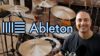 how to record drums in ableton live - template walkthrough