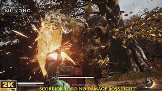 Scorpion Lord No Damage Boss Fight | Black Myth: Wukong | 2K 60FPS | #wukongedits #wukongtamil