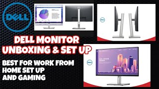 DELL MONITOR | DELL P2422H | UNBOXING AND SET UP