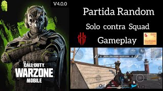 Call of duty Warzone Mobile partida Random solo contra Squad Gameplay Red Magic 6 Pro SD888