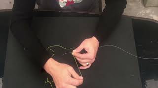 EASIEST WAY TO TIE THE FG KNOT WITHOUT USING TENSION / RIZZUTO FINISHING KNOT