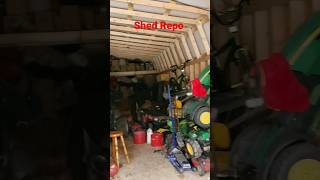 Shed Repo full of stuff.. #shedhappens #shedrepo #shorts