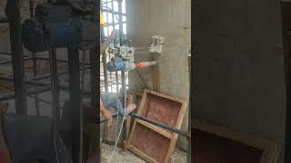 Concrete core cutter test #construction #civil #youtubeshorts #shorts #civilengineering