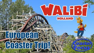 FIRST PARK OF EUROPE! Walibi Holland Vlog!