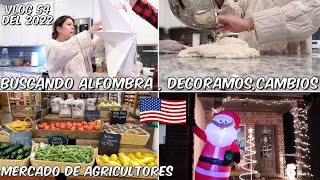 MI VIDA EN USA🇺🇸| Cambios en mi cuerpo ,terminamos de decorar ,alfombra para cuarto del bebé