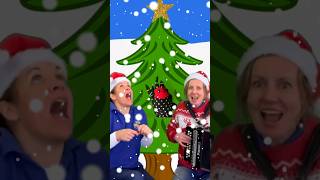 Incy Wincy Spider Climbed Up the Christmas Tree 🎄 #christmas #childrenssong