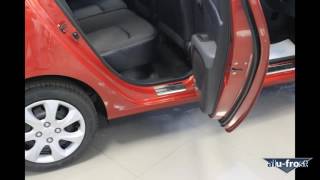 AUTO-TUNING - Накладки на пороги для Hyundai i10 2008-2013