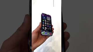 iPhone 14 pro in Deep purple 💜 color 😍 #iphone14pro #iphone #apple