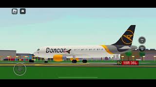 Condor A320 taking off ptfs