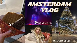 AMSTERDAM VLOG // alone trip